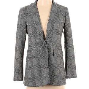 Loft Checkered Houndstooth Blazer 22W